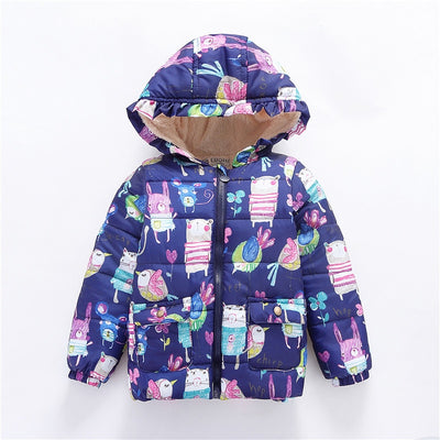 Boys Winter Jacket Heavyweight Hooded