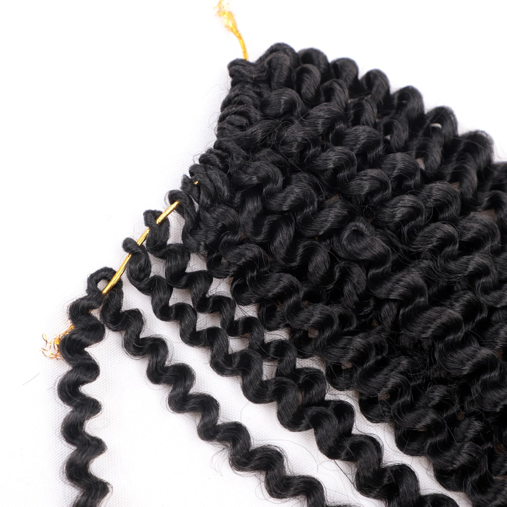 Queen B 18inch Spring Twist Curly Braid Hair Extentions