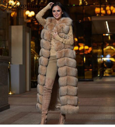 New Arrival* Warm Winter Fox Fur Women's Jacket