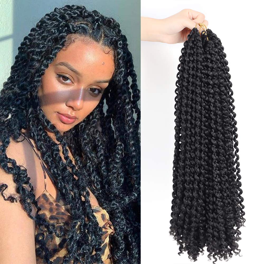 Passion Twist Crochet Hair Braid Extentions 18 Inches