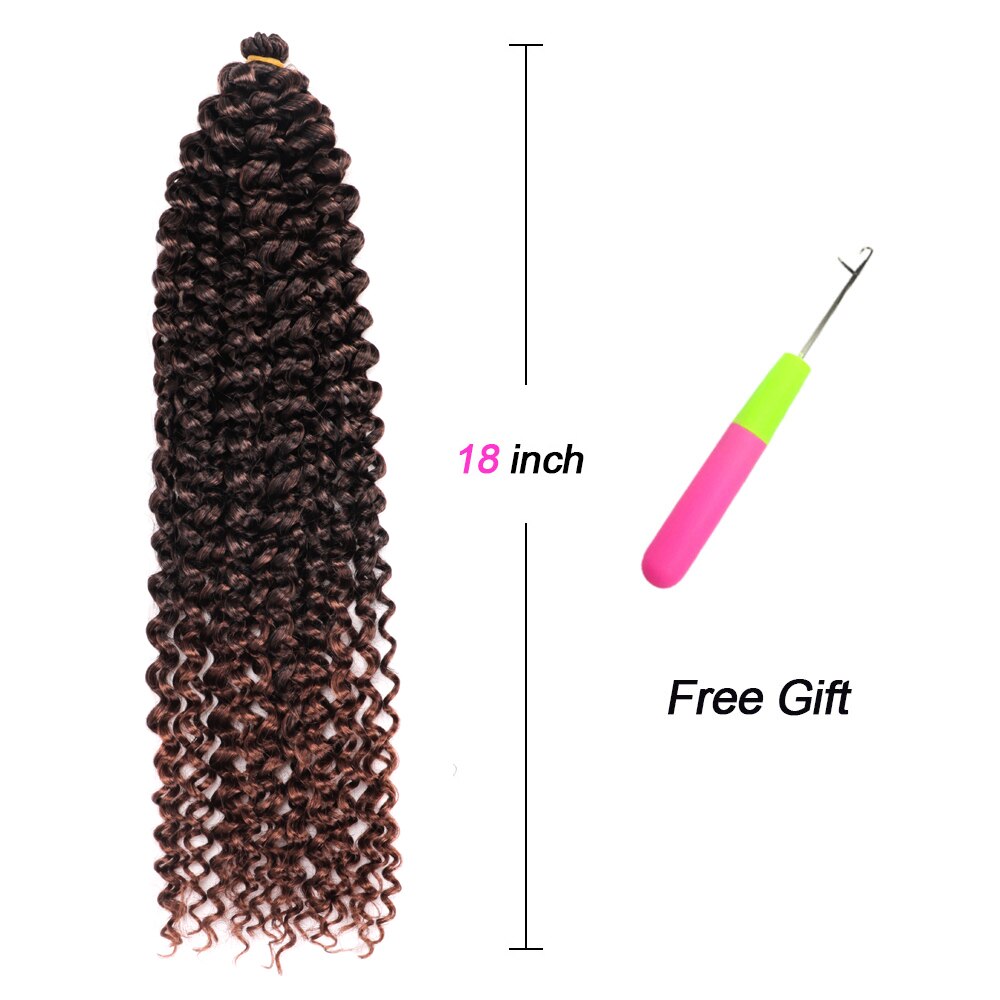 Queen B 18inch Spring Twist Curly Braid Hair Extentions