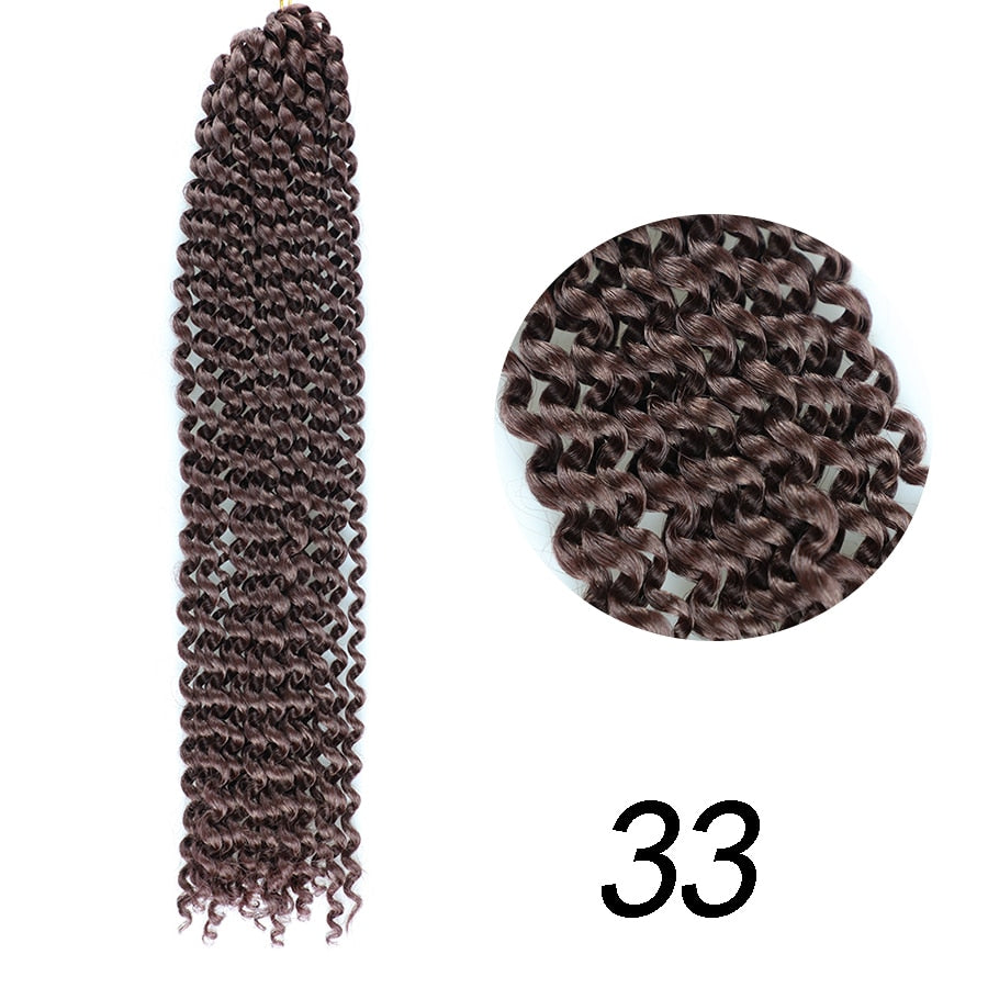 Pre-Looped Fluffy Braids Ombre Hair Locks Extention