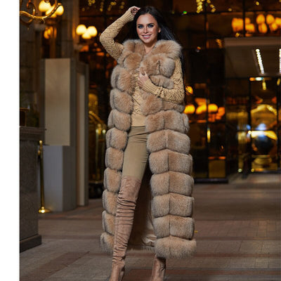 New Arrival* Warm Winter Fox Fur Women's Jacket