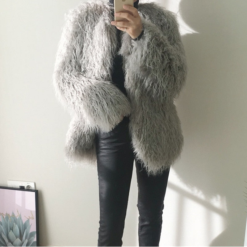Leiauna Faux Fur Winter Coats