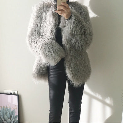 Leiauna Faux Fur Winter Coats