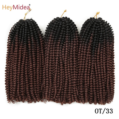 Ombre Spring Twist Hair Braids Extensions