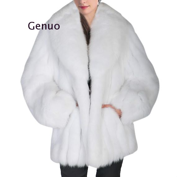 Luxury Faux Fur Plush Winter Coat