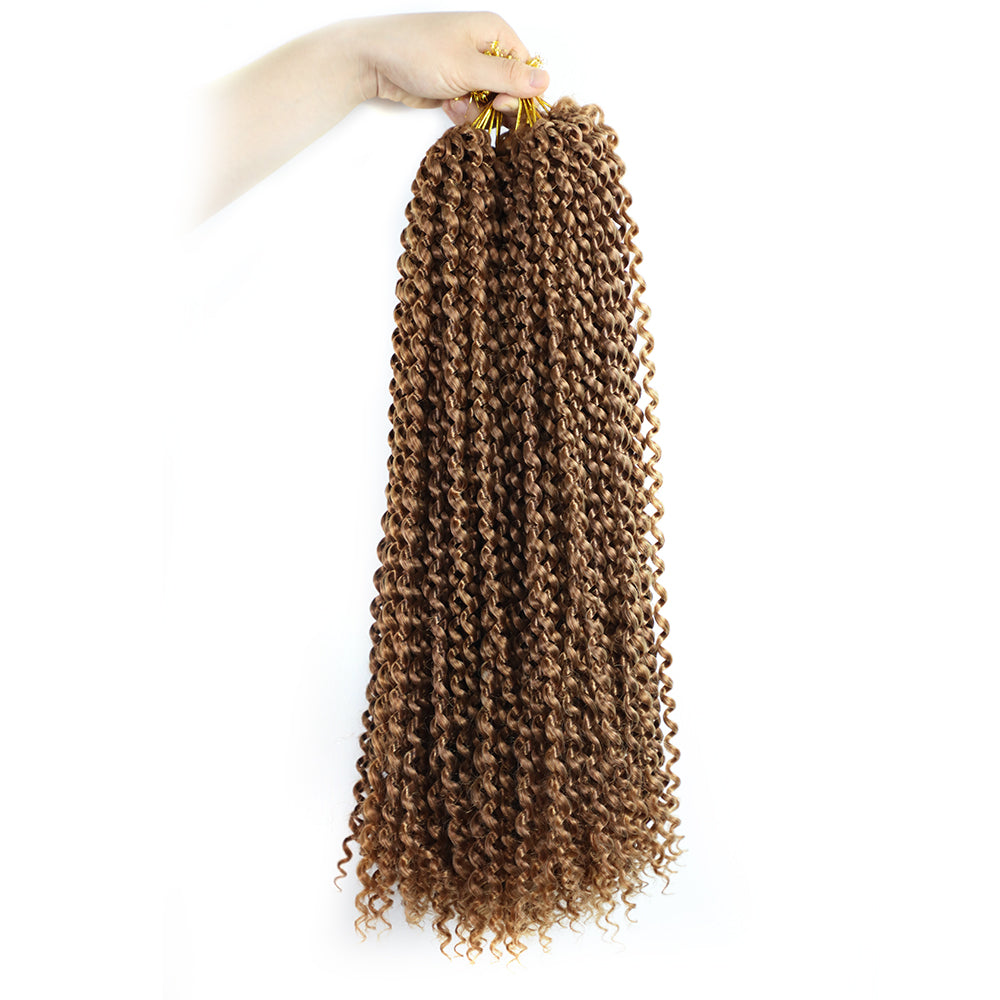 Pre-Looped Fluffy Braids Ombre Hair Locks Extention