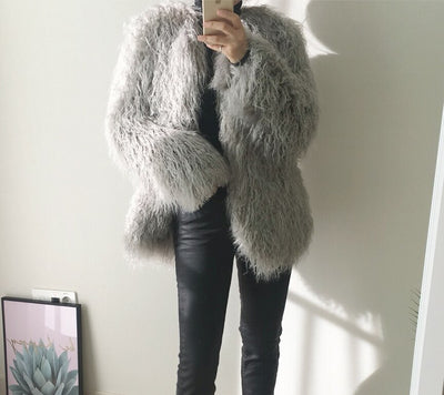 Leiauna Faux Fur Winter Coats
