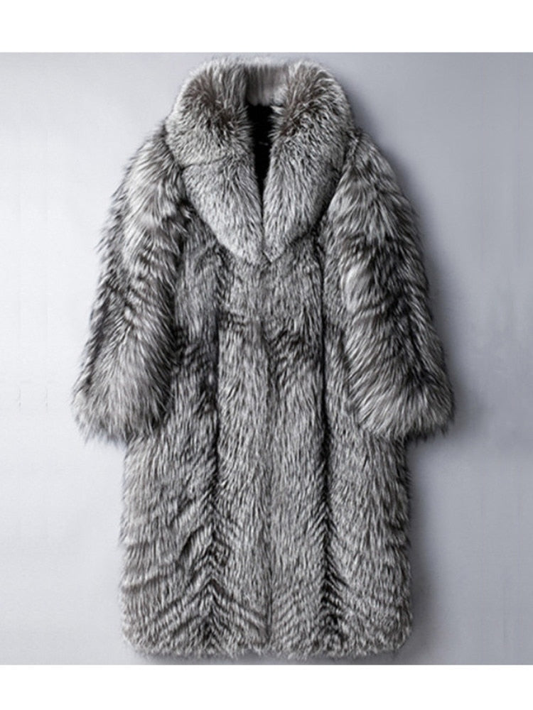 New Arrival* Men's Mink Faux Fur Winter Coat