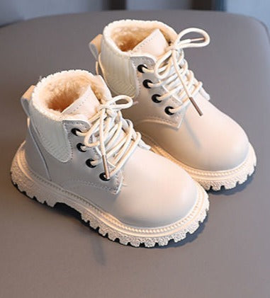 Kids Winter Lace-Up Boots