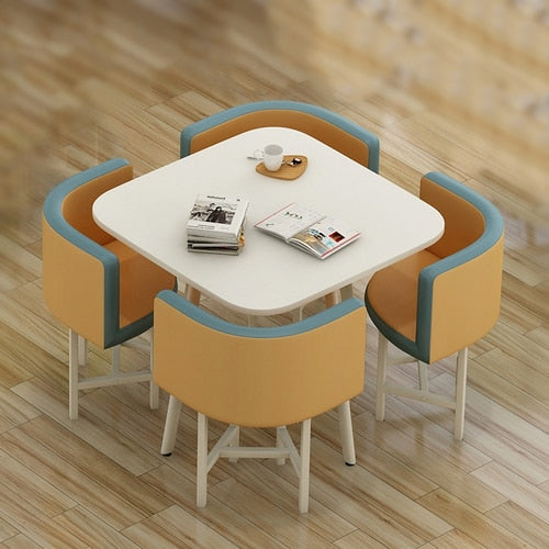 Round Dining Table Set 4 Chairs