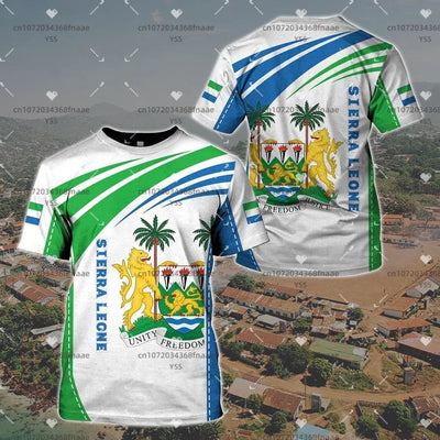 Sierra Leone Apparel, Custom Sportwear, Sweatshirt, T-shirts, Jerseys & Polo