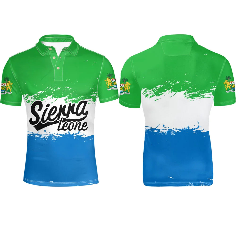 Sierra Leone Custom Made Sportwear, T- Shirt, Jerseys, Polos