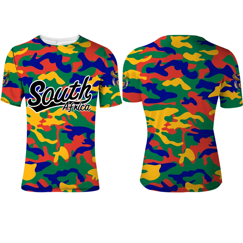 South Africa Custom T- Shirt Sportwear