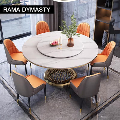 Luxury Marble Style Dining Table Sets