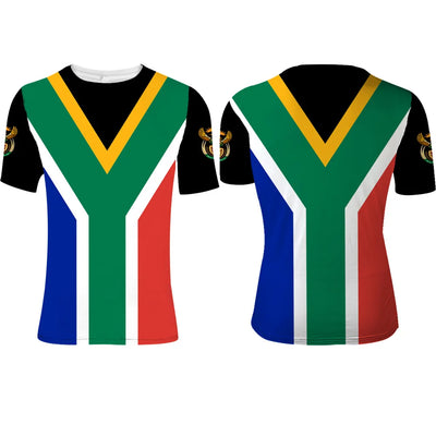 South Africa Custom T- Shirt Sportwear