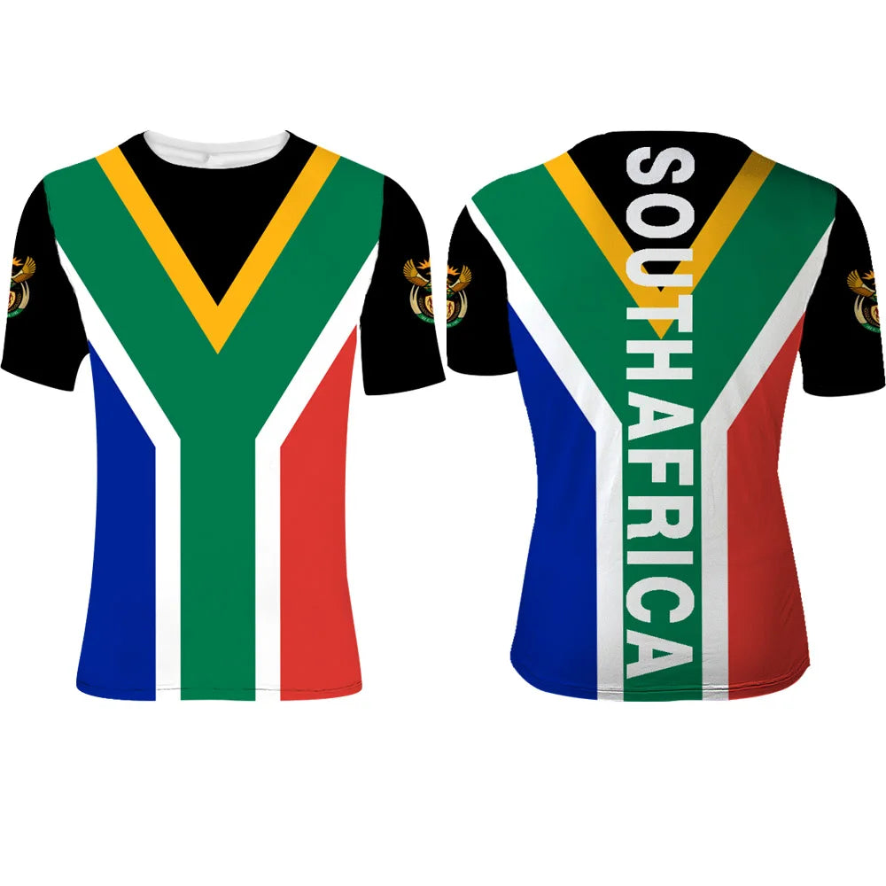 South Africa Custom T- Shirt Sportwear