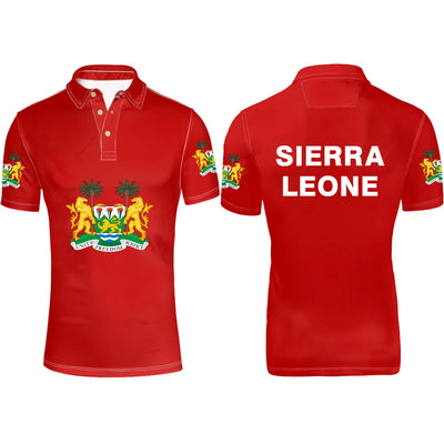 Sierra Leone Custom Made Sportwear, T- Shirt, Jerseys, Polos