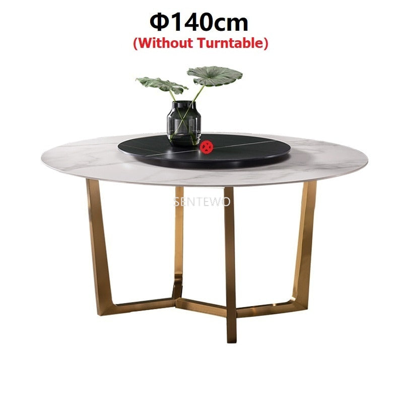 Designer Marble Slab dining table set