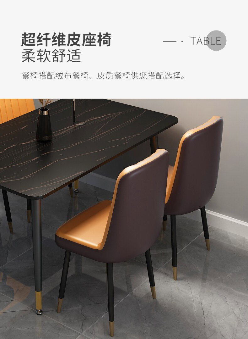 Luxury Waterproof Dining Table Sets