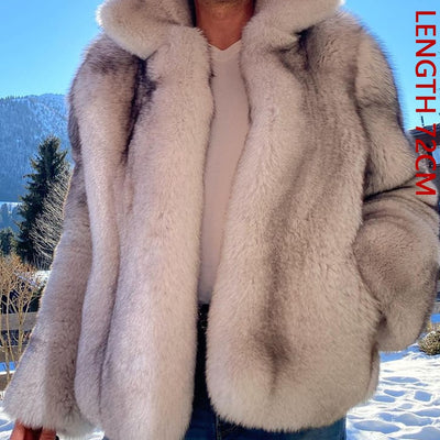 Fox Fur Coat Natural Winter Jackets Men's