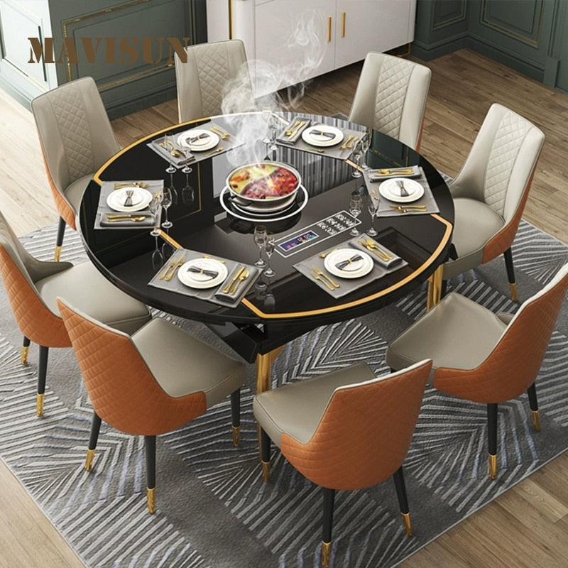 Modern Luxury Folding Dining Table