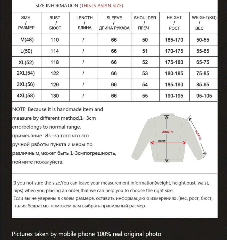 F9 Fox Fur Coat Natural Winter Jackets Men's