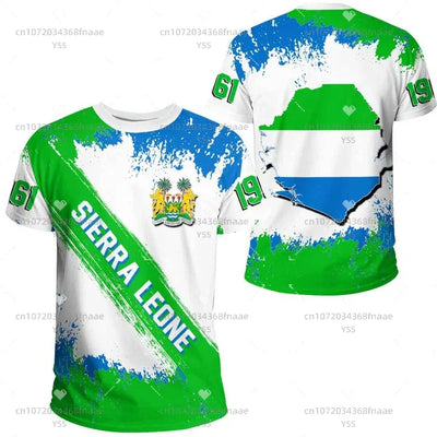 Sierra Leone Apparel, Custom Sportwear, Sweatshirt, T-shirts, Jerseys & Polo