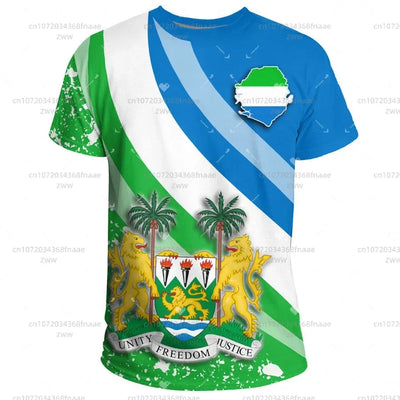 Sierra Leone Apparel, Custom Sportwear, Sweatshirt, T-shirts, Jerseys & Polo