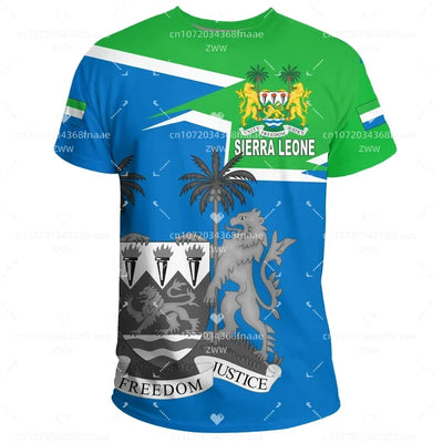 Sierra Leone Apparel, Custom Sportwear, Sweatshirt, T-shirts, Jerseys & Polo