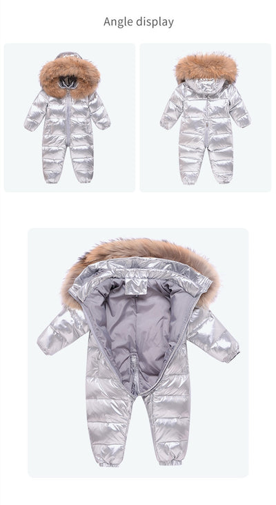 Thick Waterproof Snowsuit F15 Kids