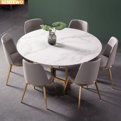 Designer Marble Slab dining table set