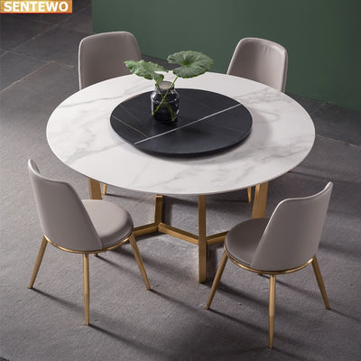 Designer Marble Slab dining table set