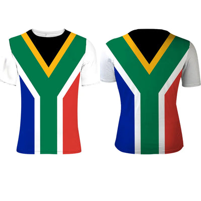 South Africa Custom T- Shirt Sportwear