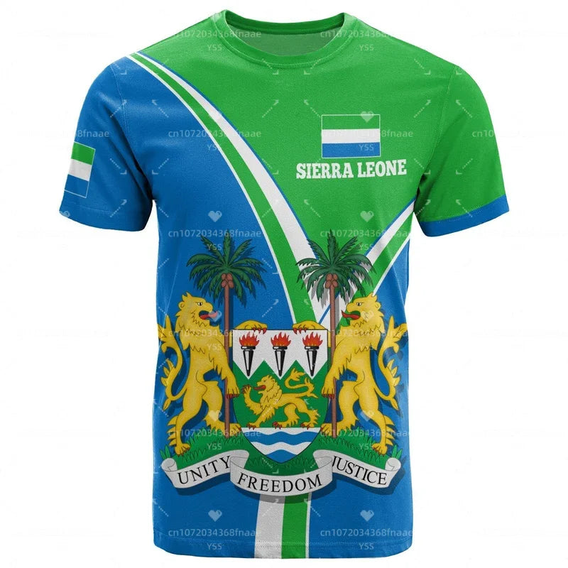 Sierra Leone Apparel, Custom Sportwear, Sweatshirt, T-shirts, Jerseys & Polo