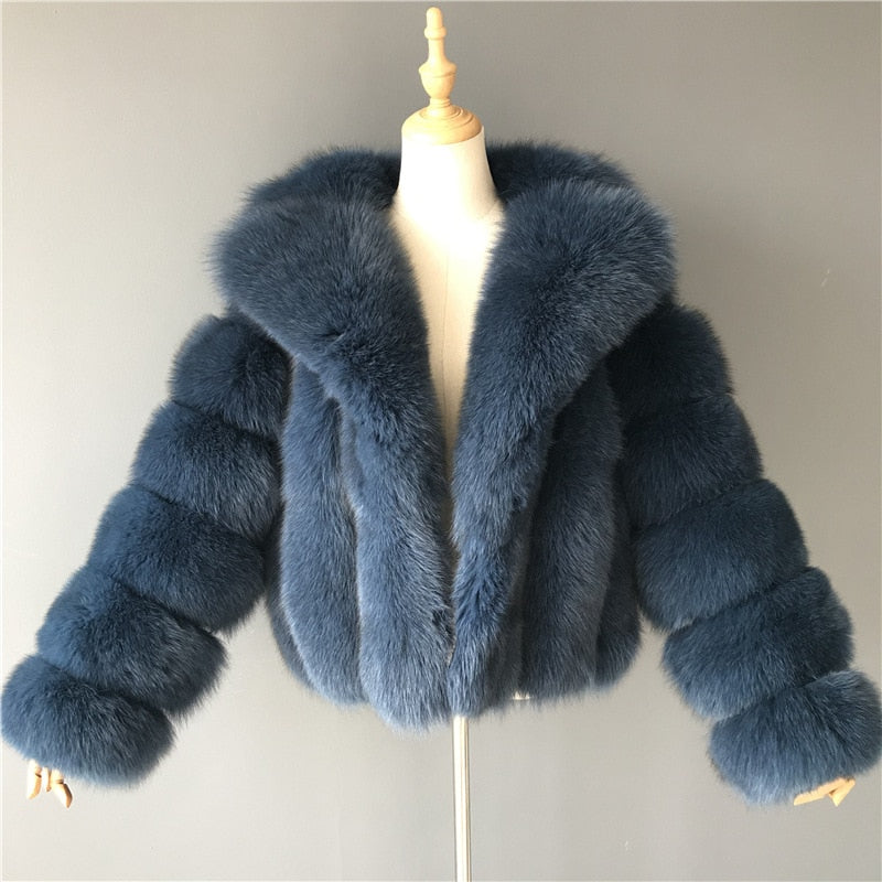 Women's Thick Faux Fur Jackets