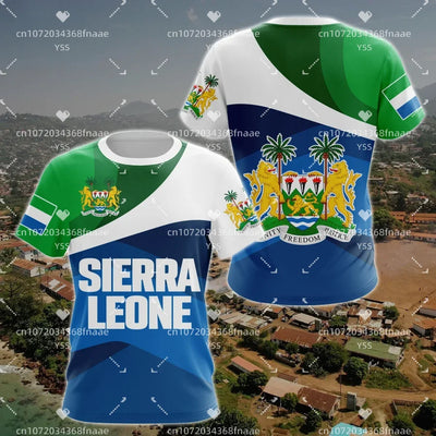 Sierra Leone Apparel, Custom Sportwear, Sweatshirt, T-shirts, Jerseys & Polo