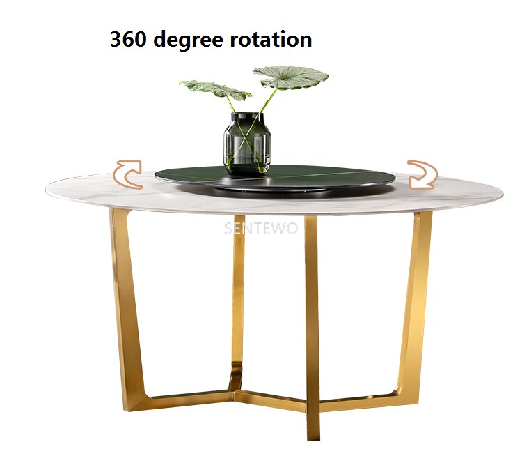 Designer Marble Slab dining table set