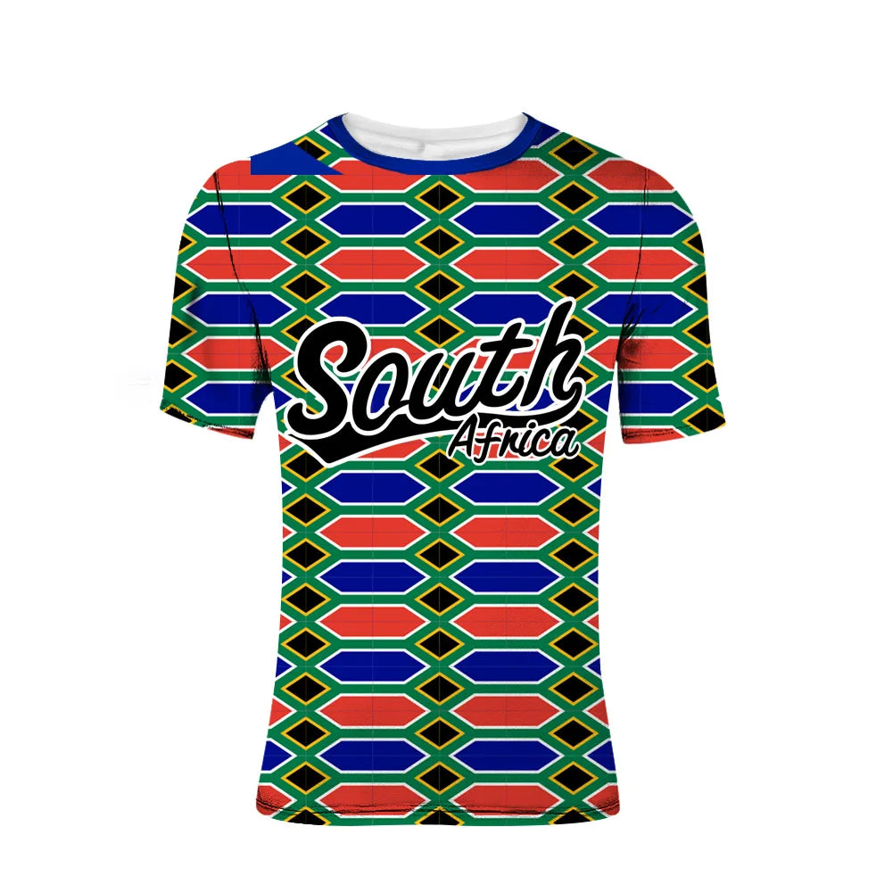 South Africa Custom T- Shirt Sportwear