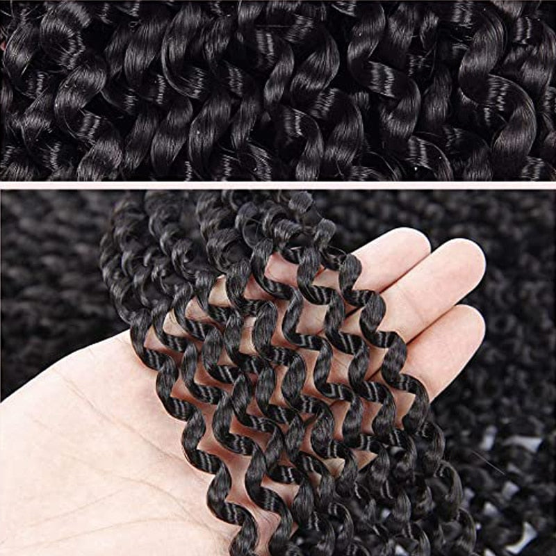 Passion Twist Crochet Hair Braid Extensions 14, 18, 24Inch