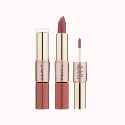 Two-in-one Long-lasting Moisturizing Lipstick and Lip Gloss - GiGezz