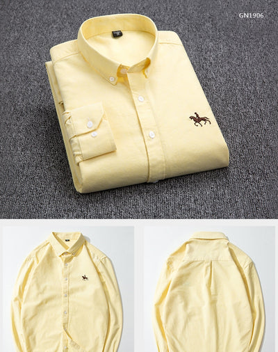 100% Oxford Cotton Shirt Plus Sizes