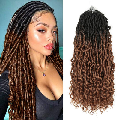 Dreadlocks Curly Ombre Hair