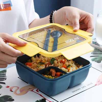 Lunch Box With Separate Compartments