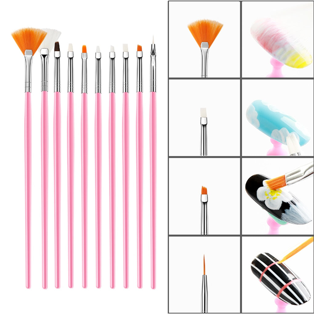 Nail Brushes Set