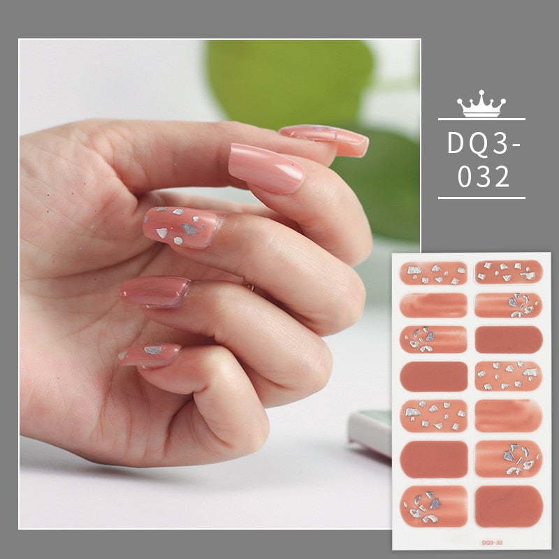 Designer Nail Foil Stickers