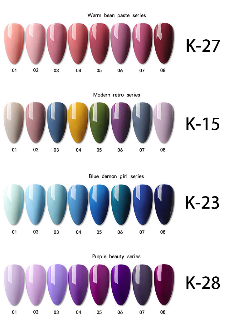 SKVP 128 Color 8ml Gel Nail Polish