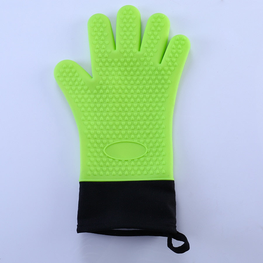 Long Thick Silicone Gloves Heat-resistant