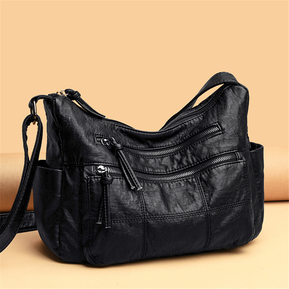 Crossbody Leather Bag for Women